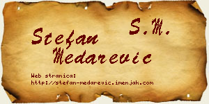 Stefan Medarević vizit kartica